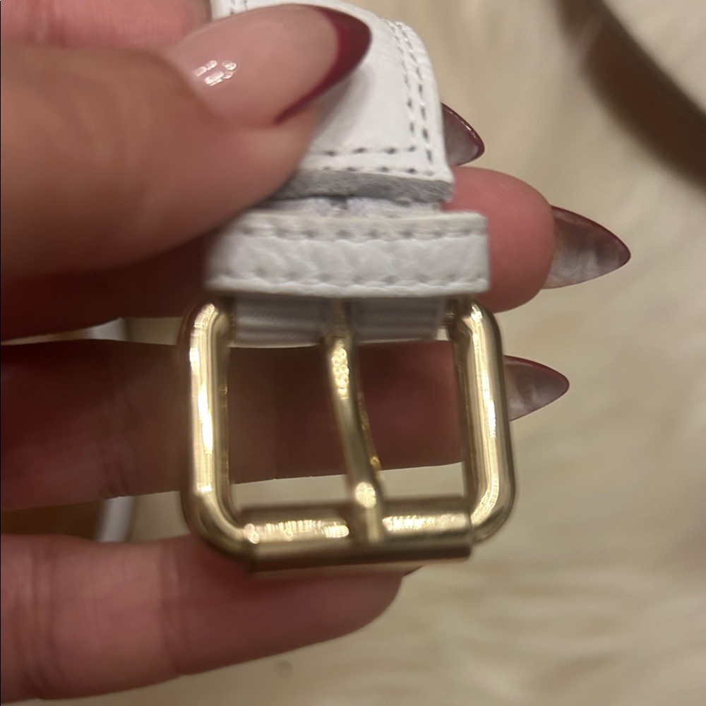 NWOT LV Inspired Women's White and Gold Horizon Sandals Sz 39 - Picture 7 of 8